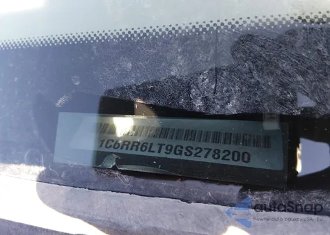 2016 Ram 1500 Lone Star from USA, damaged, VIN 1C6RR6LT9GS278200